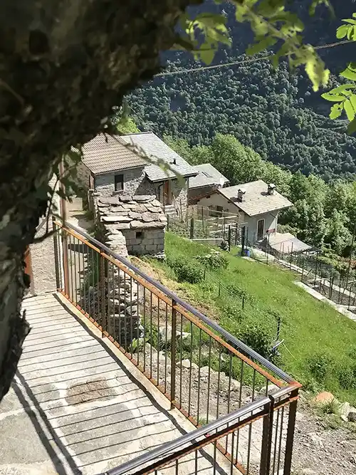 agrotourismus mondolegro - Blick von der Terrasse