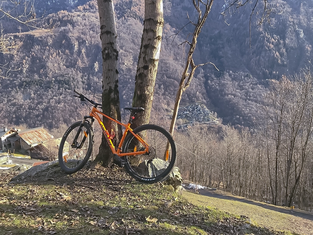 faire du vélo dans les prés